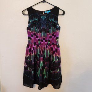 L'Amour Nanette Lepour Colorful Dress Size Small